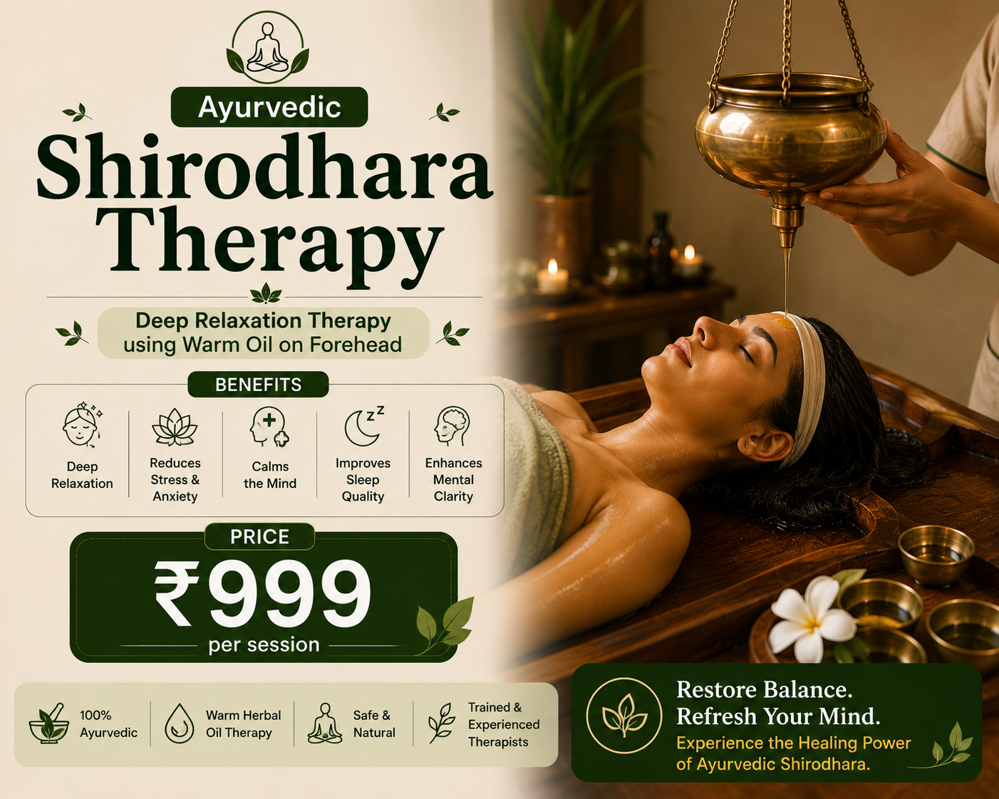 Shirodhara Therapy